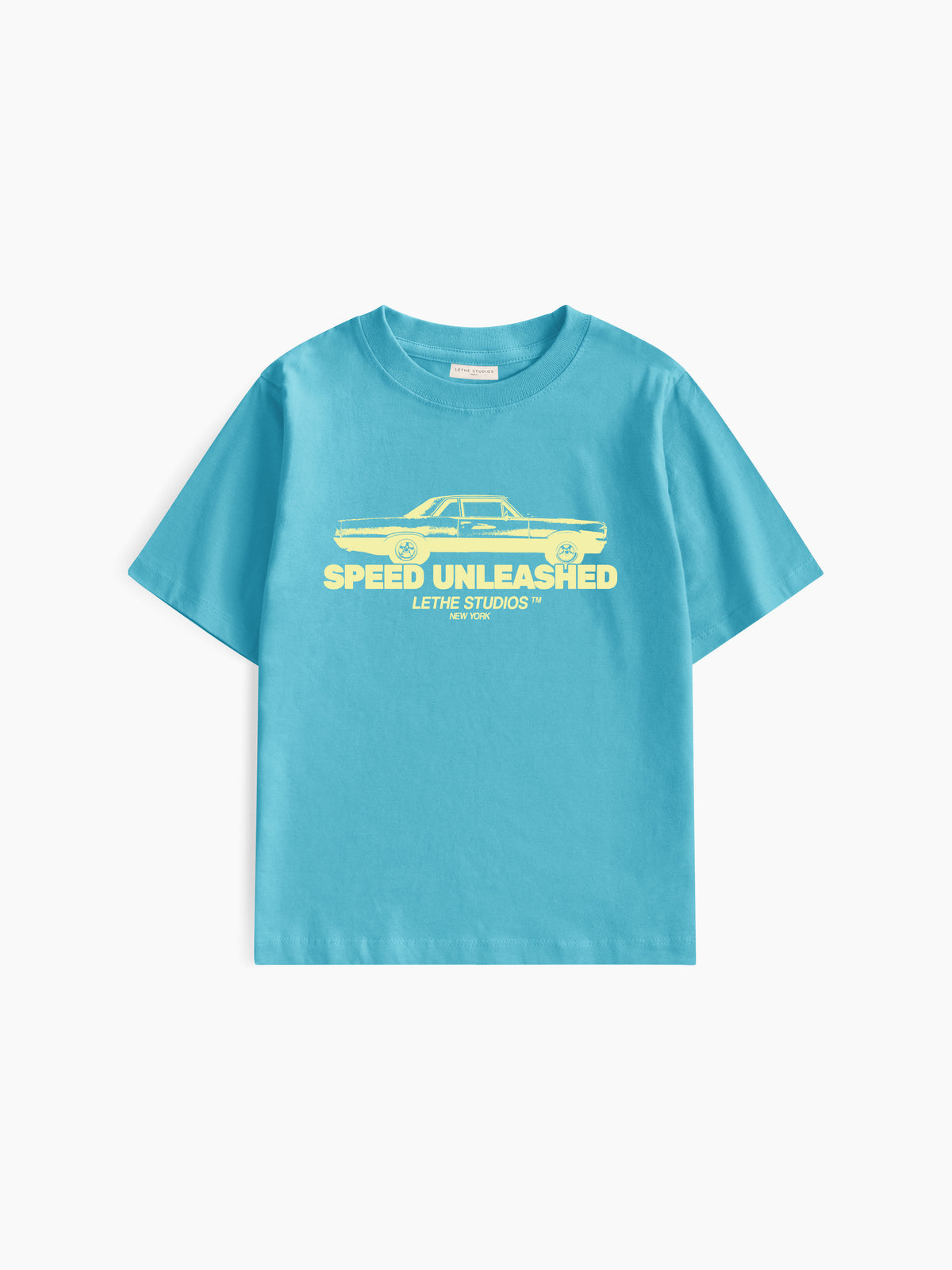 Speed Unleashed Baby Tee - Turkuaz - Baby Tee - Lethe Studios