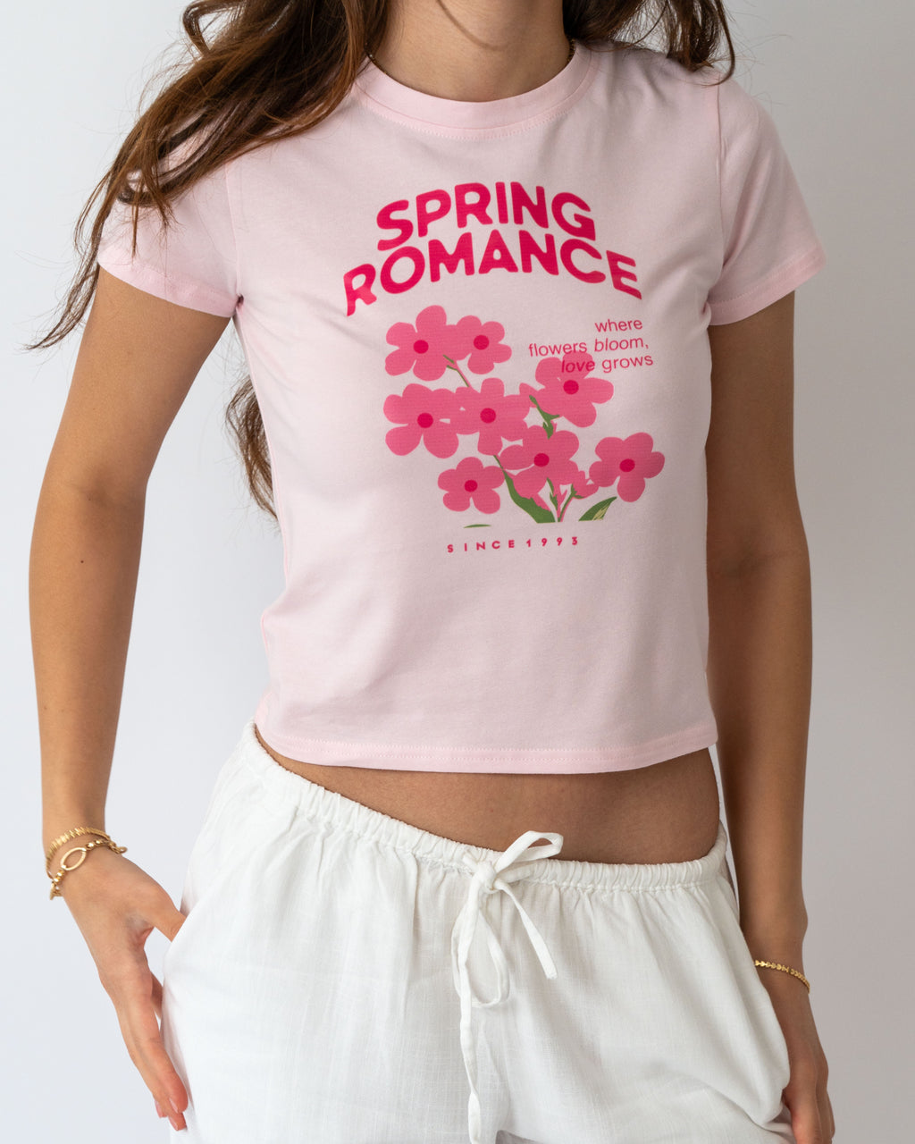 SPRING ROMANCE BABY TEE