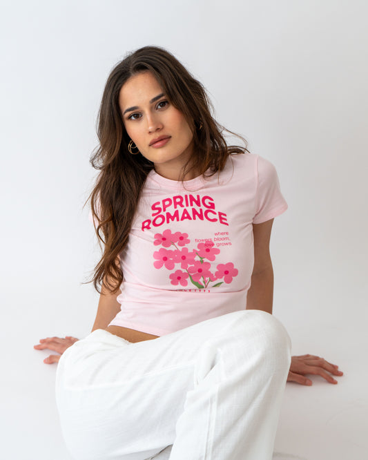 SPRING ROMANCE BABY TEE