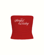 PILATES PRINCESS STRAPLESS TOP