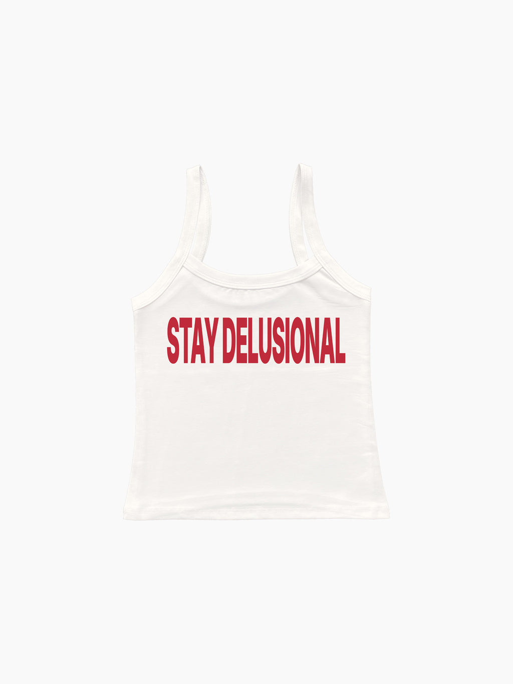 Stay Delusional Askılı Bluz - Ekru - Askılı Bluz - Lethe Studios