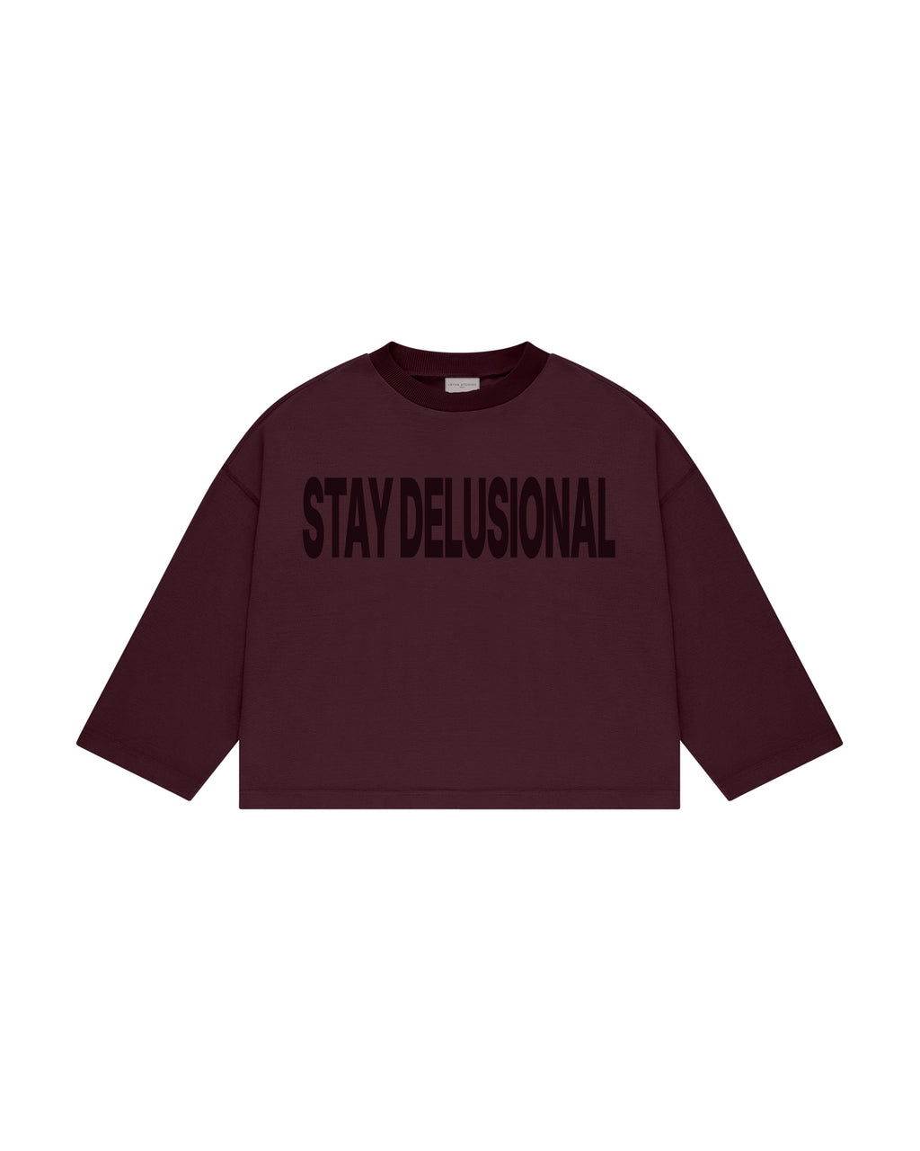 STAY DELUSIONAL LONG SLEEVE T-SHIRT