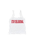 STAY DELUSIONAL - POLKA DOT ASKILI BLUZ