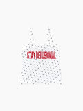 Stay Delusional - Polka Dot Tank Top