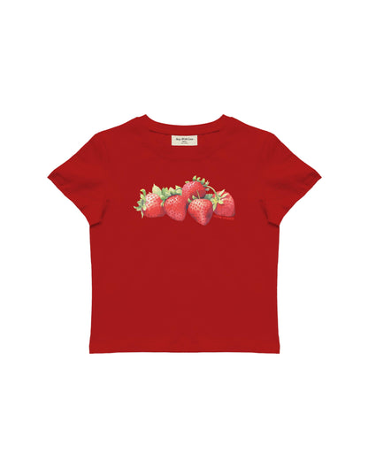 STRAWBERRIES BABY TEE
