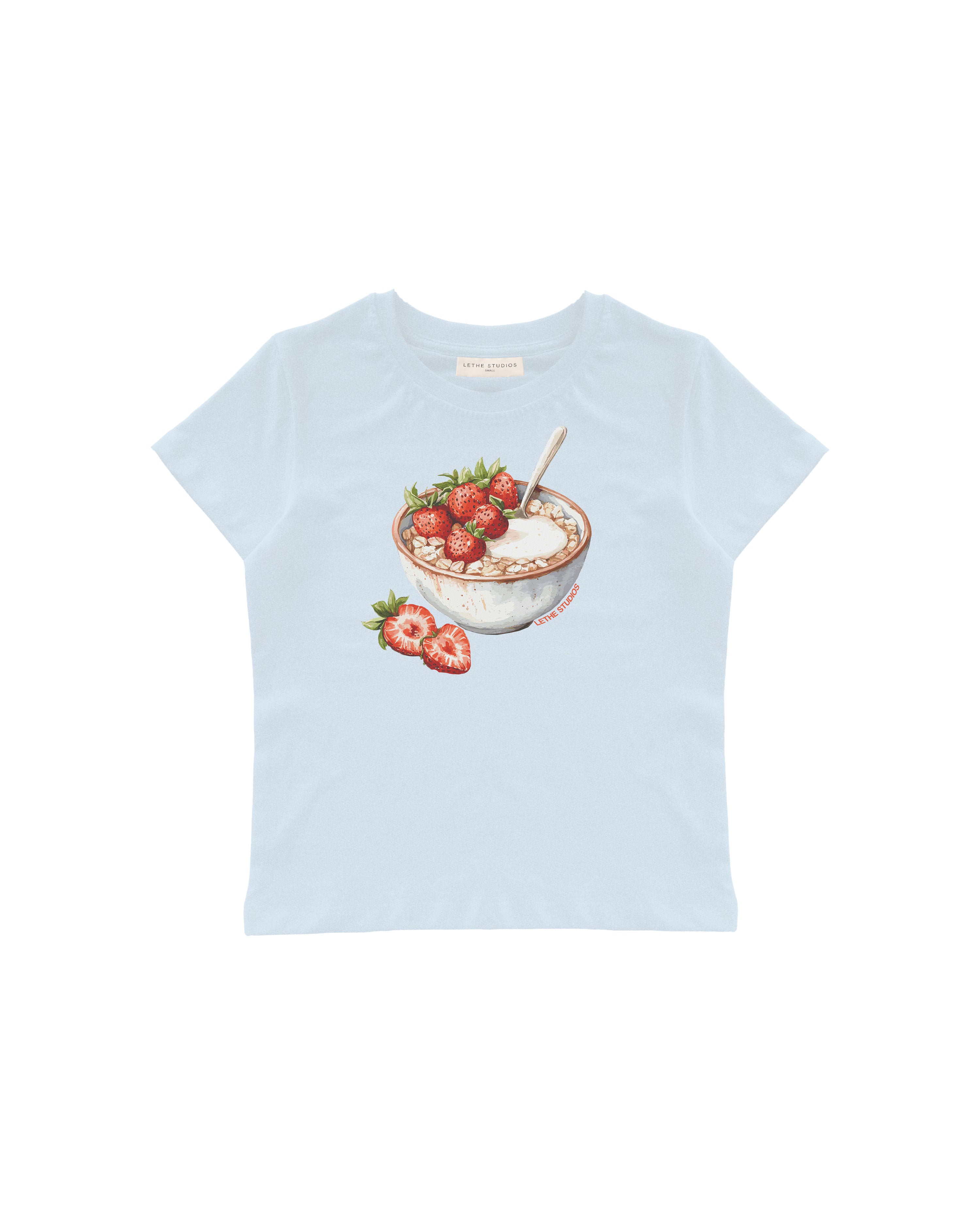 STRAWBERRY OATS BABY TEE