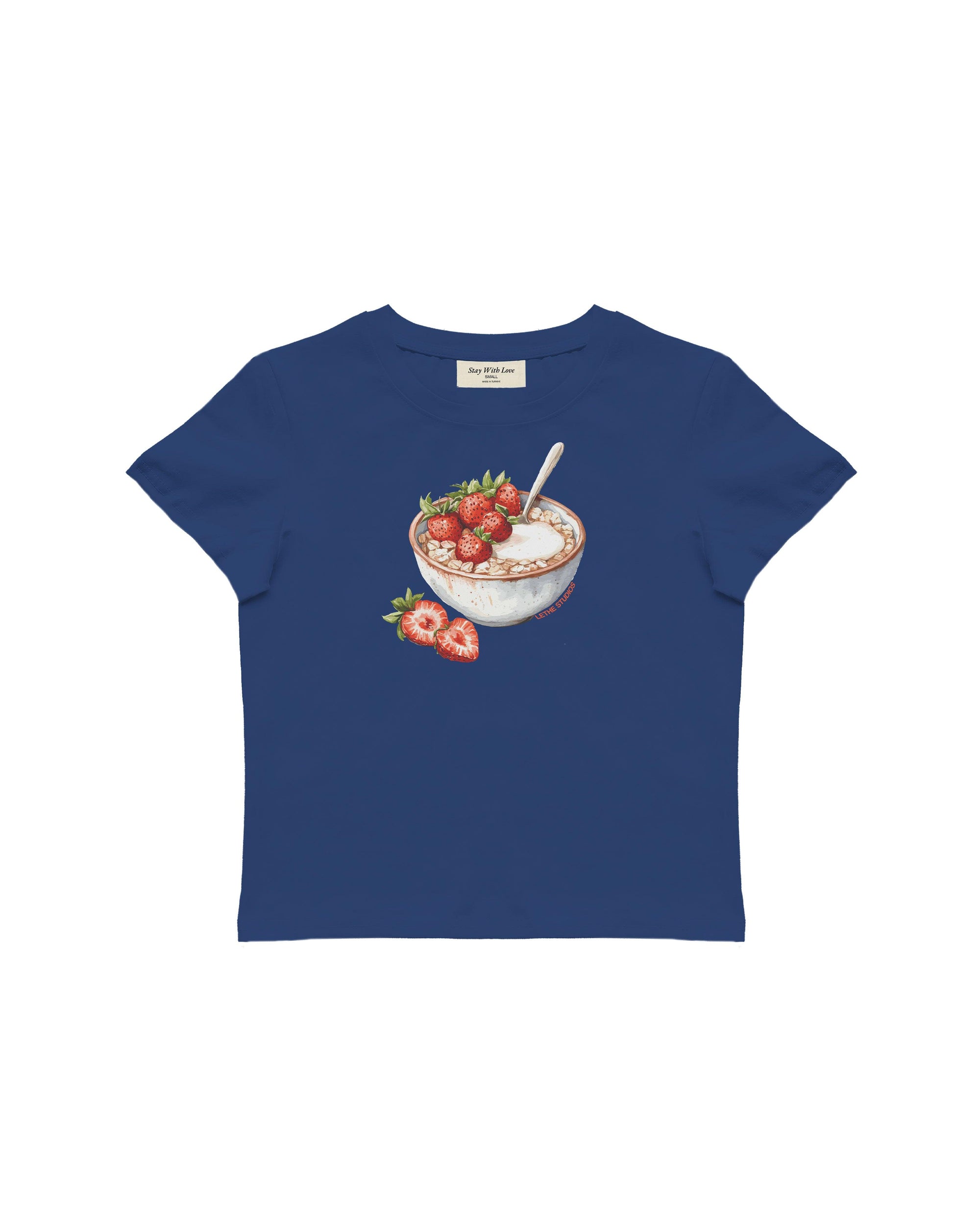 STRAWBERRY OATS BABY TEE