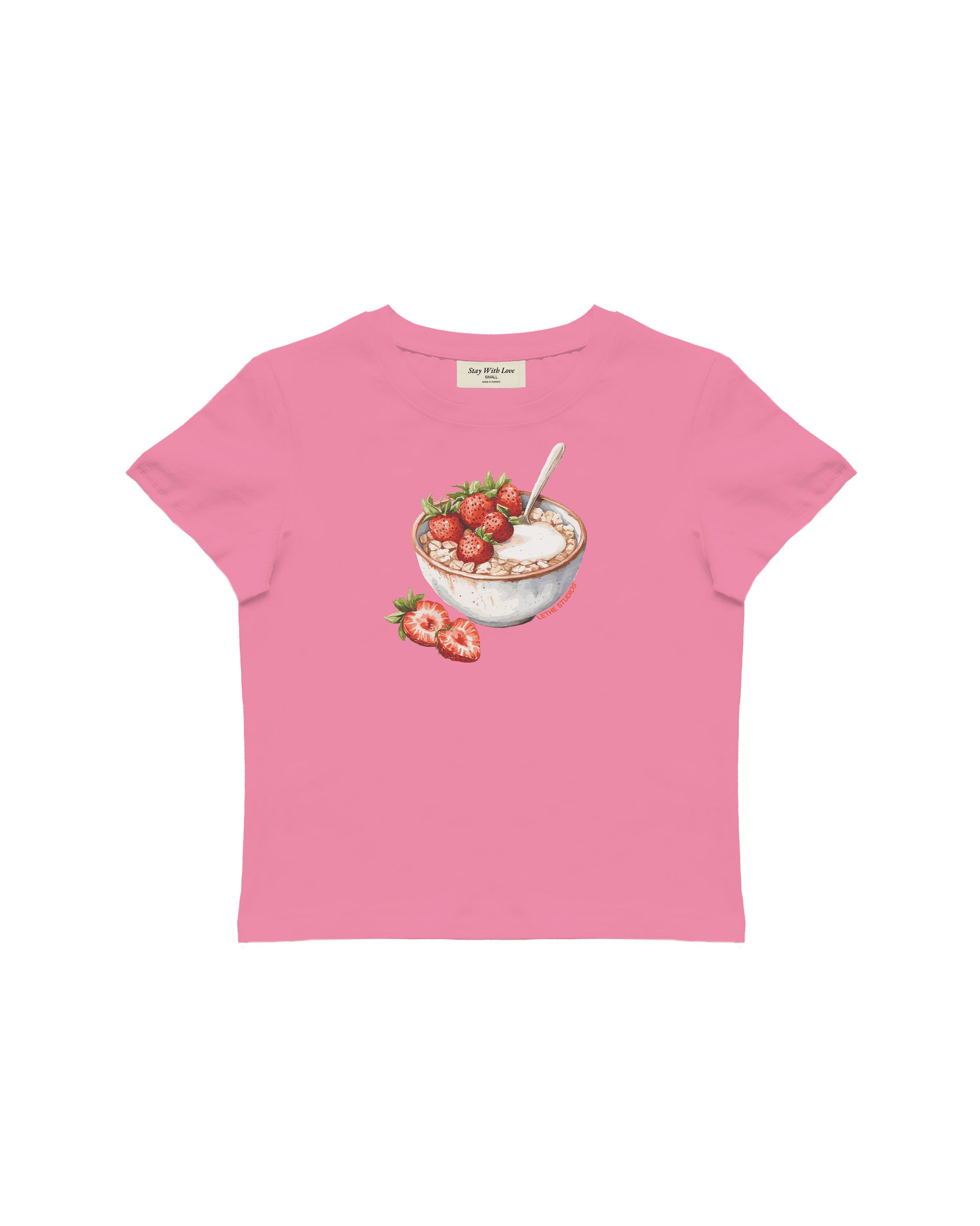 STRAWBERRY OATS BABY TEE