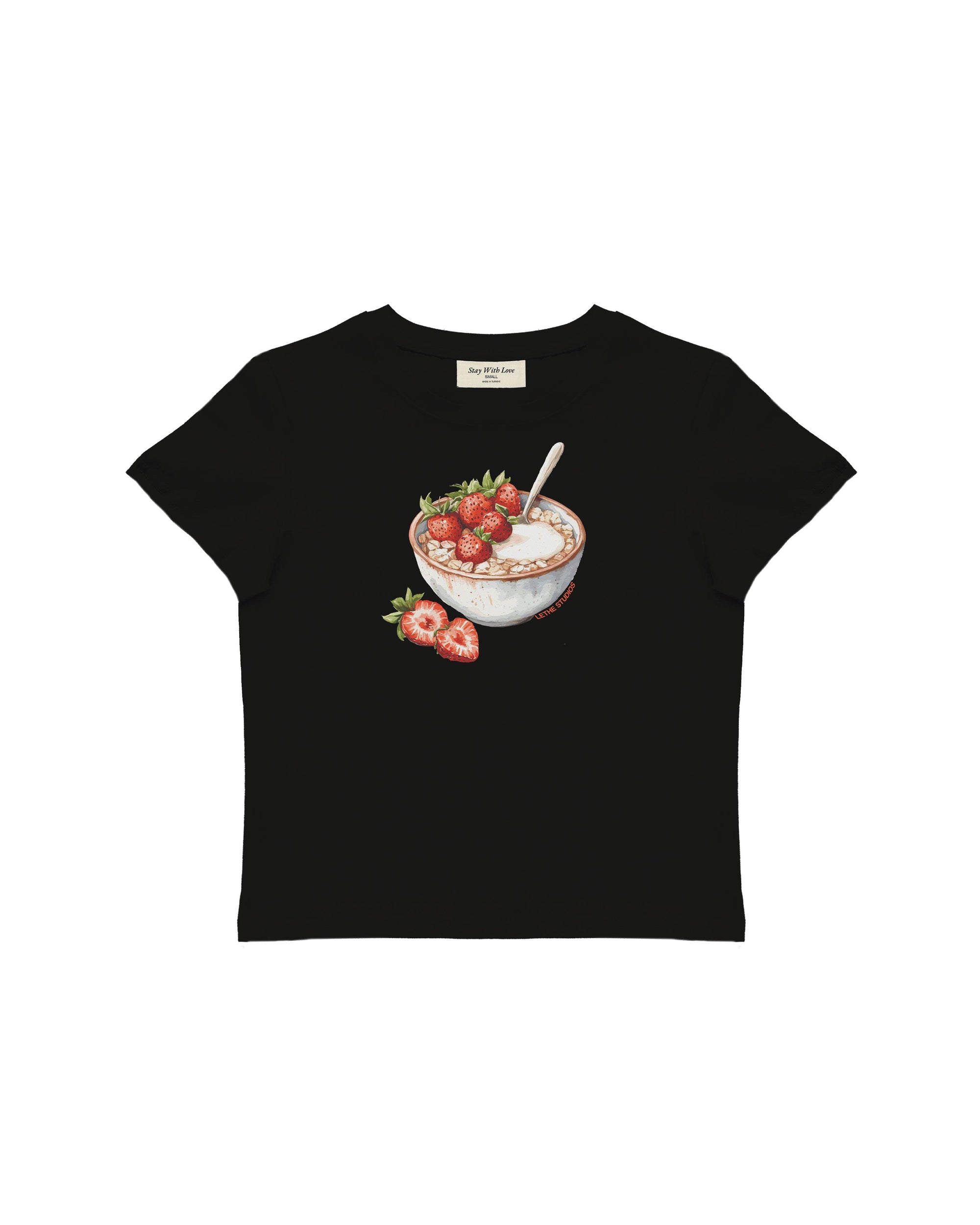 STRAWBERRY OATS BABY TEE