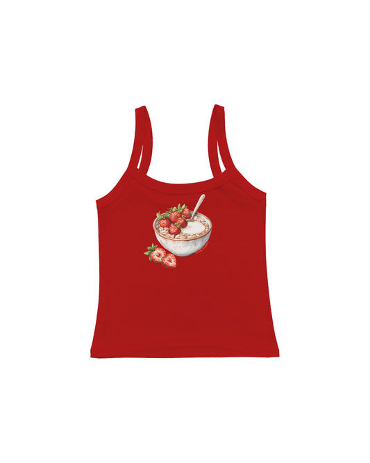 STRAWBERRY OATS TANK TOP