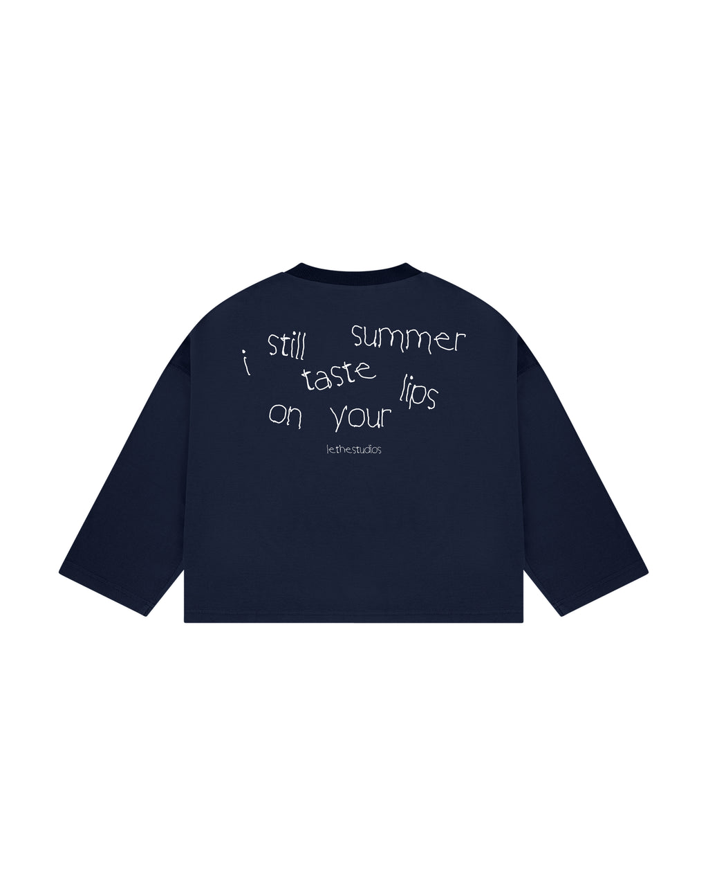 SUMMER ON YOUR LIPS UZUN KOLLU T-SHIRT