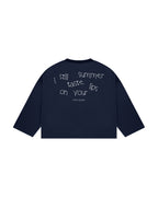 SUMMER ON YOUR LIPS UZUN KOLLU T-SHIRT