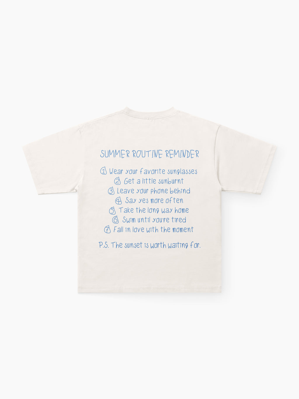 Summer Routine Reminder T-Shirt