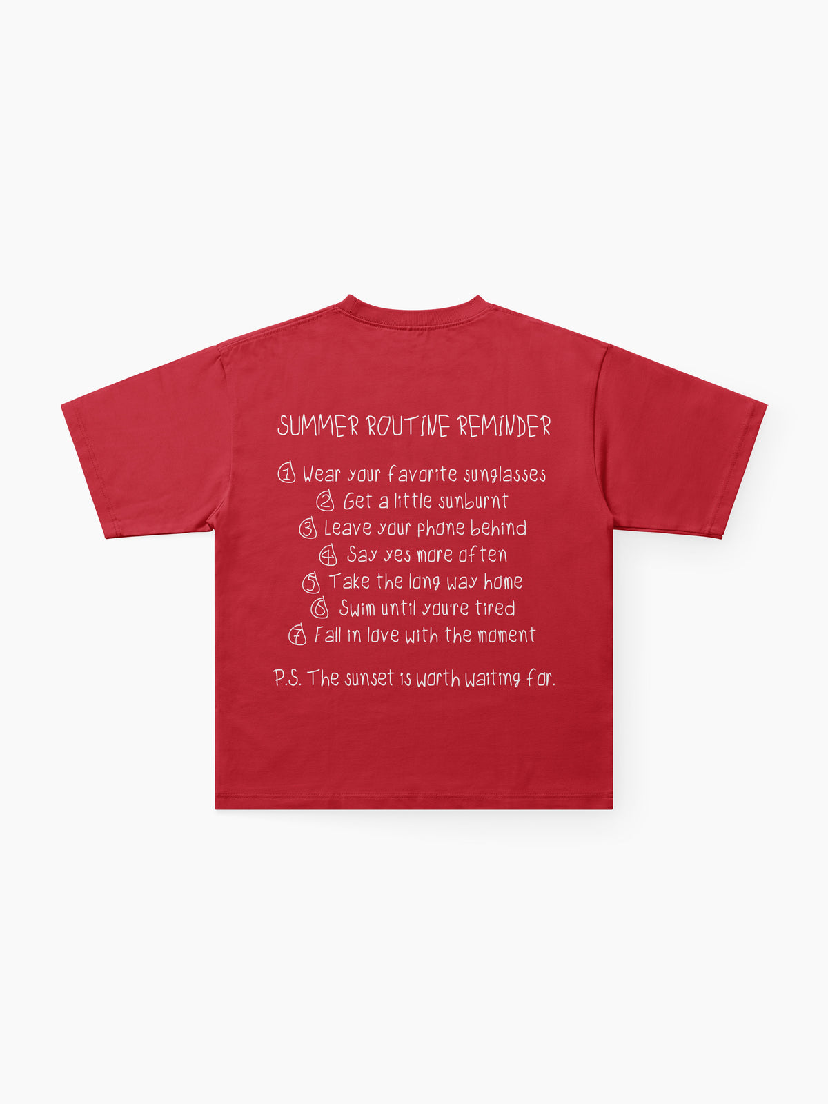 Summer Routine Reminder T-Shirt