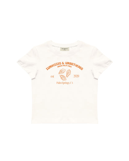 SUNKISSED & UNBOTHERED BABY TEE