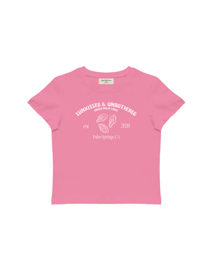 SUNKISSED & UNBOTHERED BABY TEE