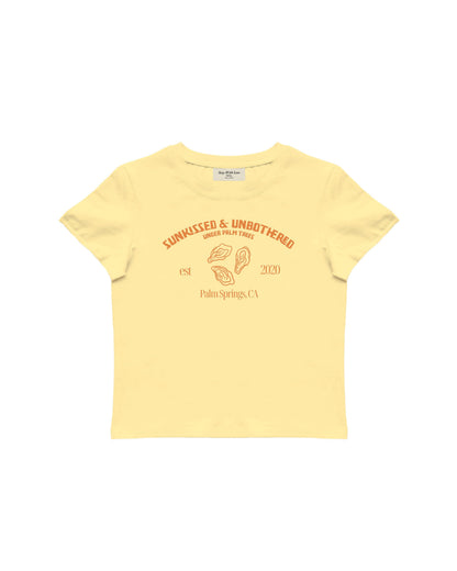 SUNKISSED & UNBOTHERED BABY TEE