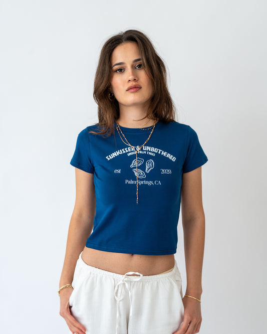 SUNKISSED & UNBOTHERED BABY TEE