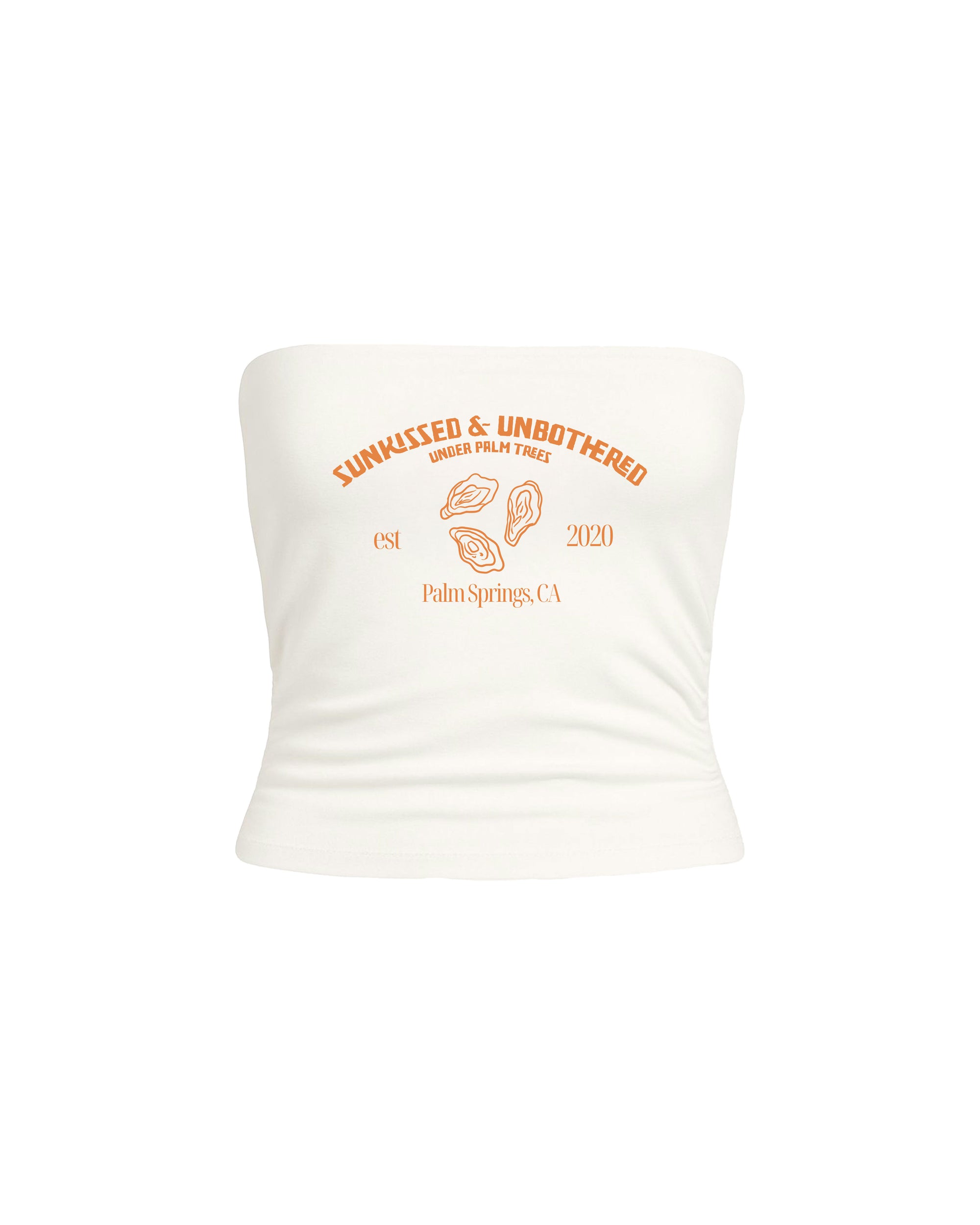 SUNKISSED & UNBOTHERED STRAPLEZ ÜST