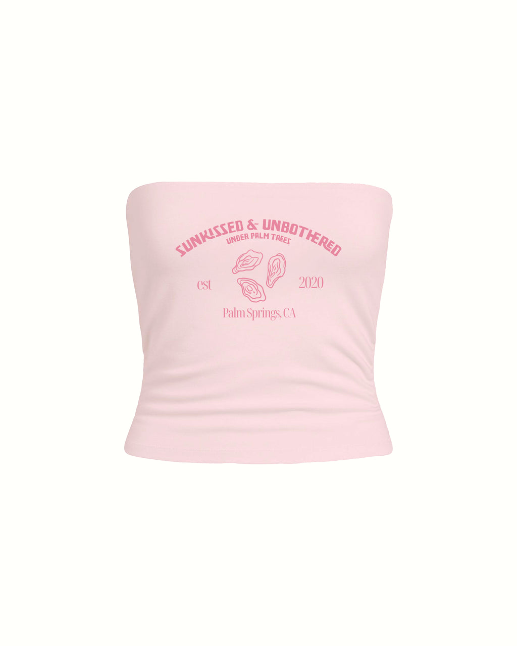 SUNKISSED & UNBOTHERED STRAPLEZ ÜST