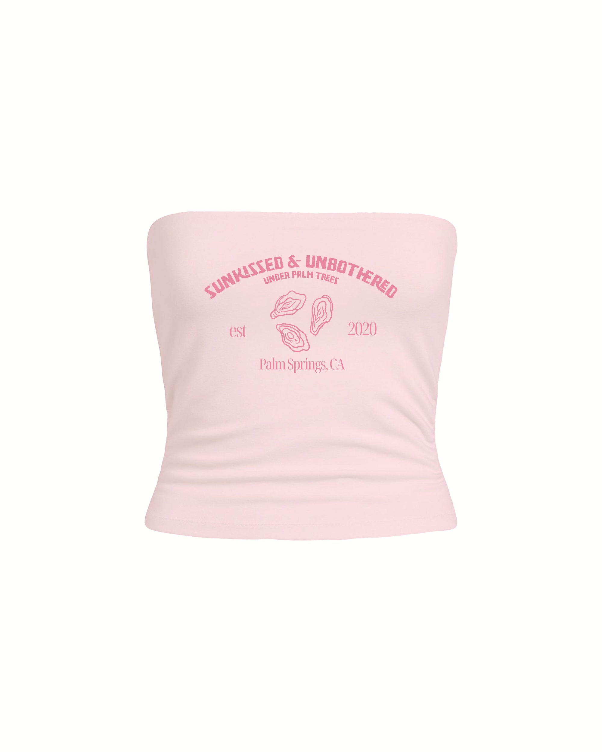 SUNKISSED & UNBOTHERED STRAPLEZ ÜST