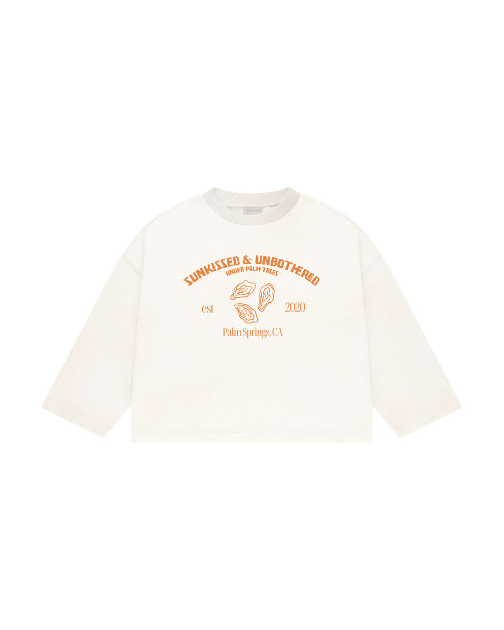 SUNKISSED & UNBOTHERED UZUN KOLLU T-SHIRT
