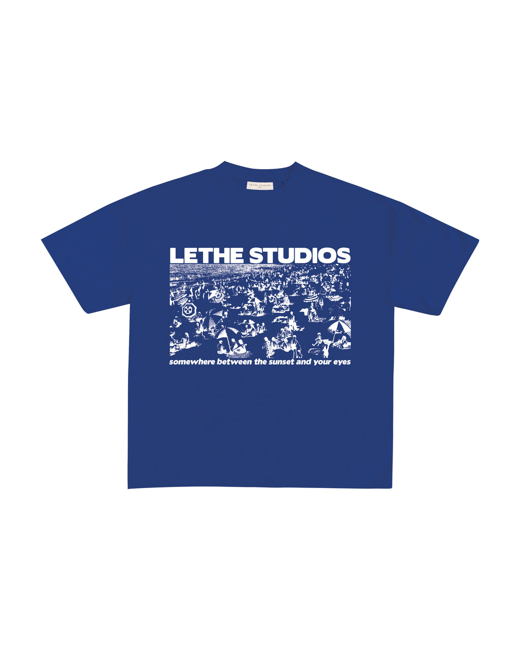 Sunset And Your Eyes T-Shirt - Saks Mavisi - Boxy Fit - Lethe Studios