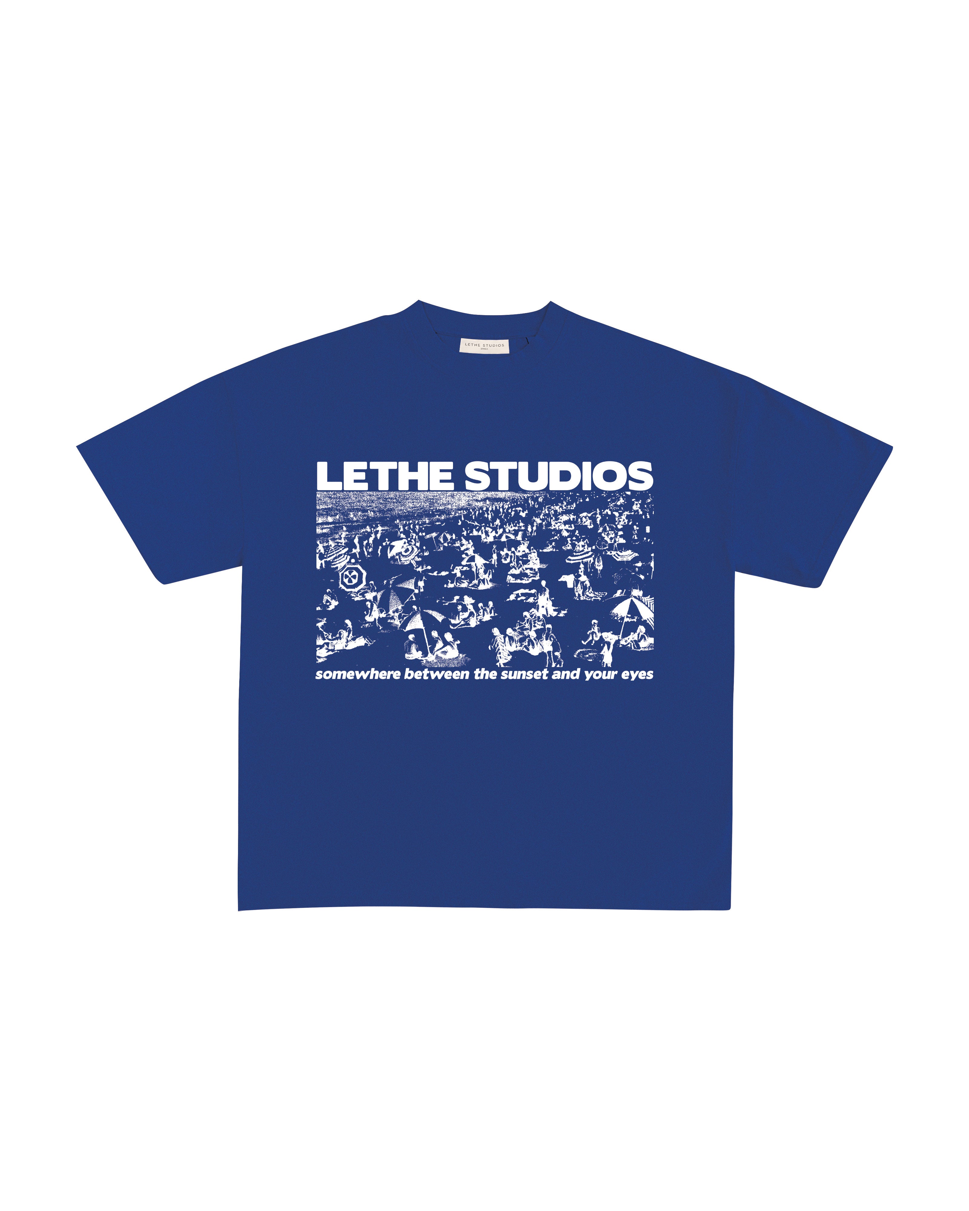 Sunset And Your Eyes T-Shirt - Saks Mavisi - Boxy Fit - Lethe Studios