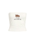 PILATES PRINCESS STRAPLESS TOP