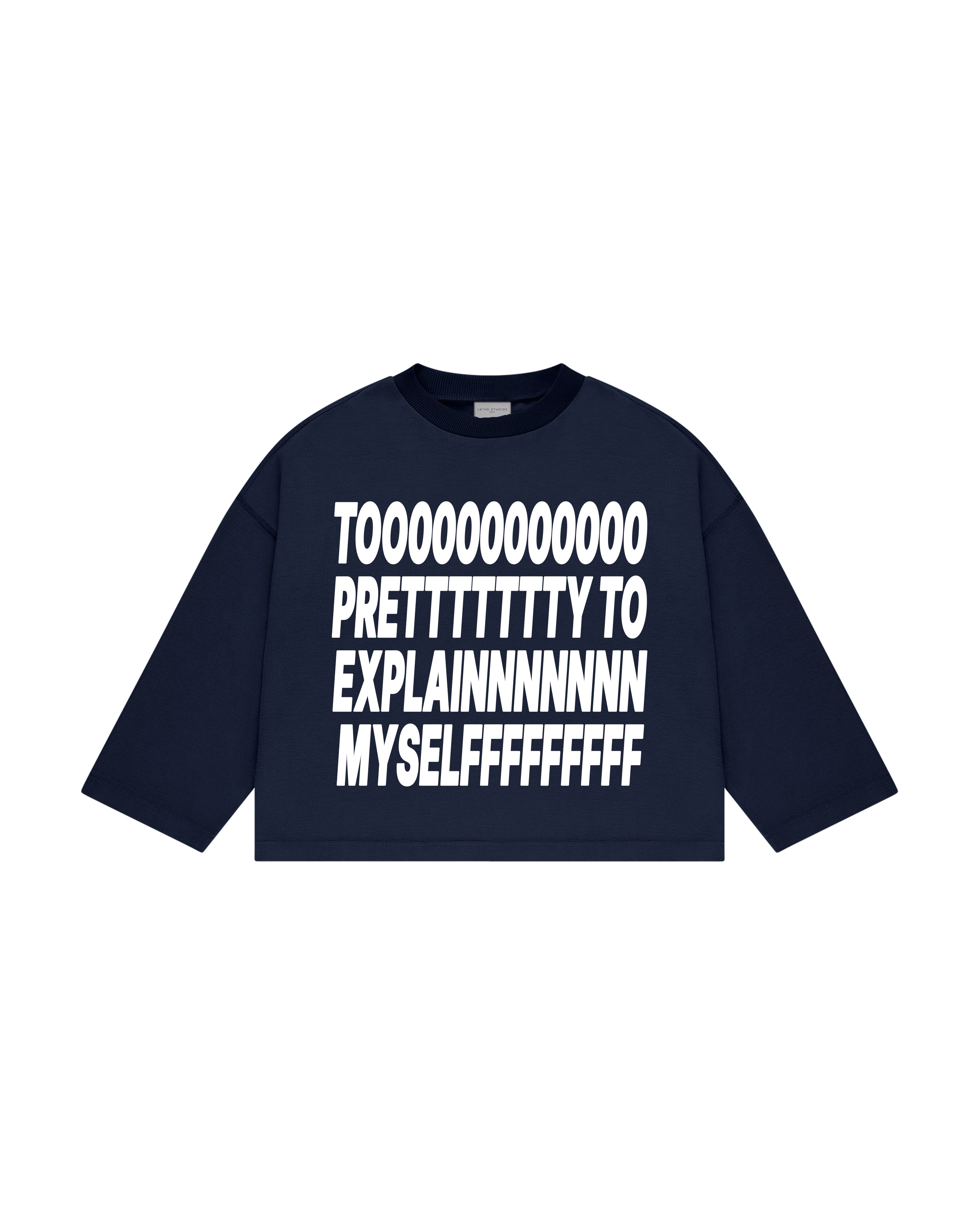 TOO PRETTY UZUN KOLLU T-SHIRT