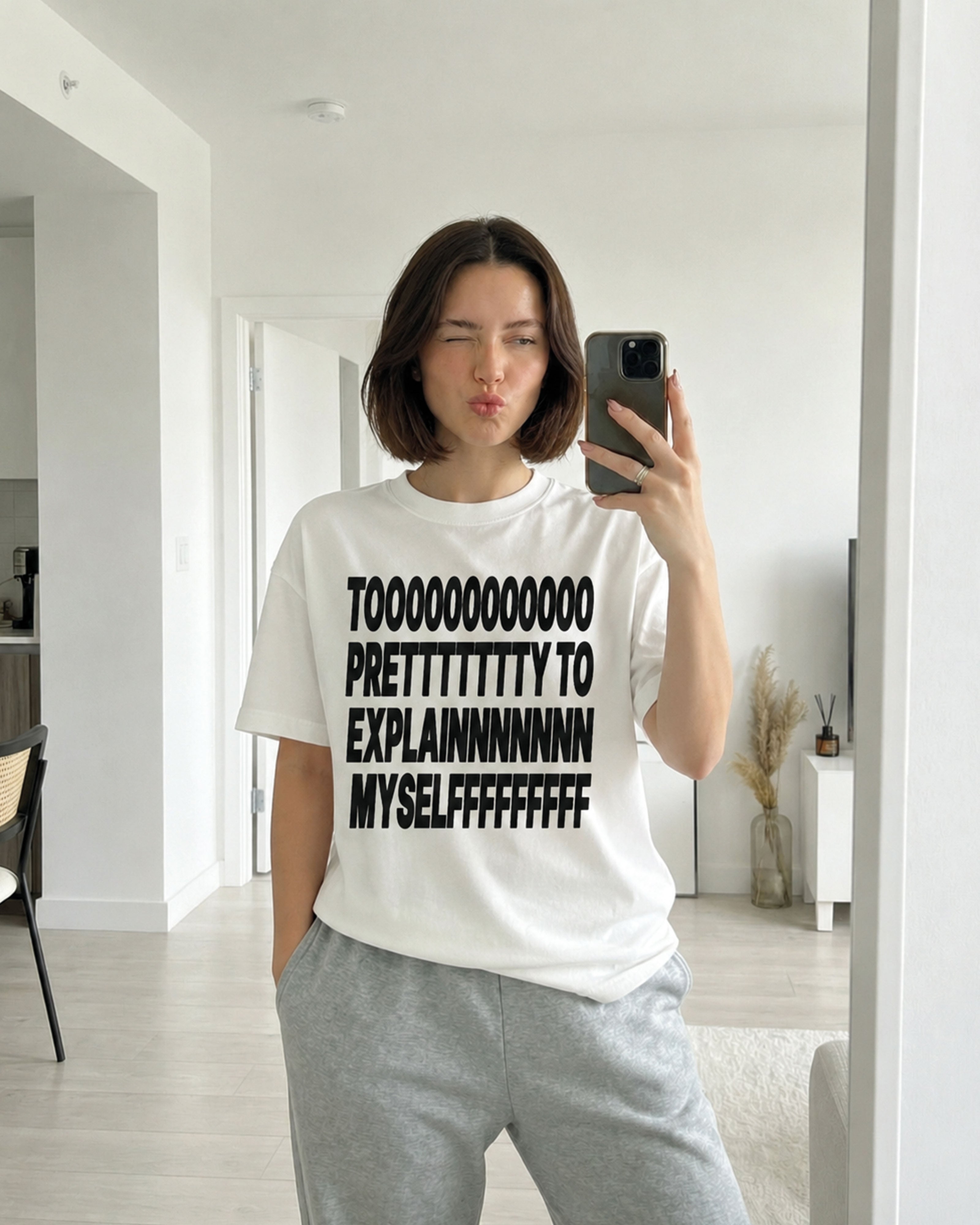 TOO PRETTY T-SHIRT