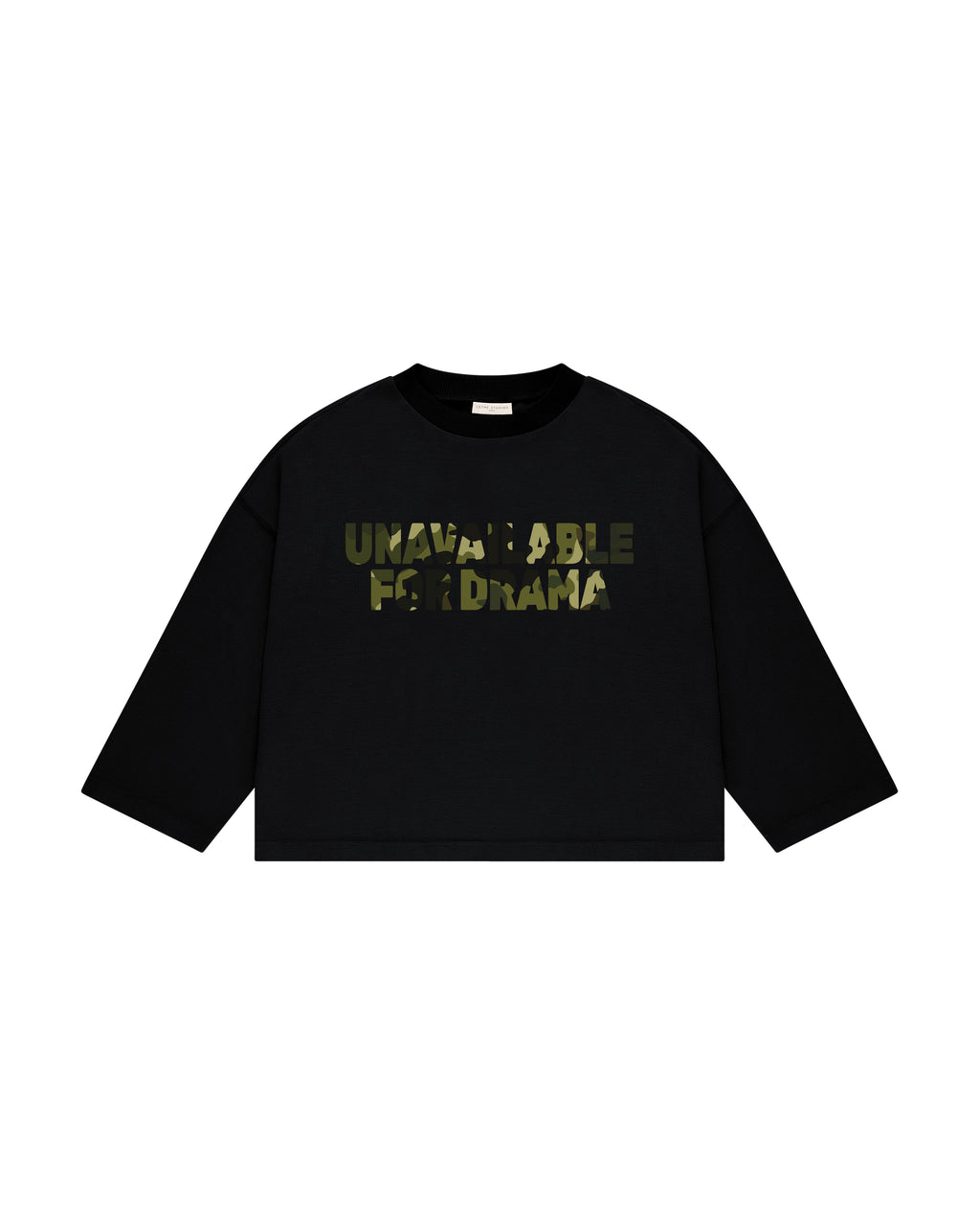 Unavailable Uzun Kollu T-Shirt - Siyah - Uzun Kollu T-Shirt - Lethe Studios