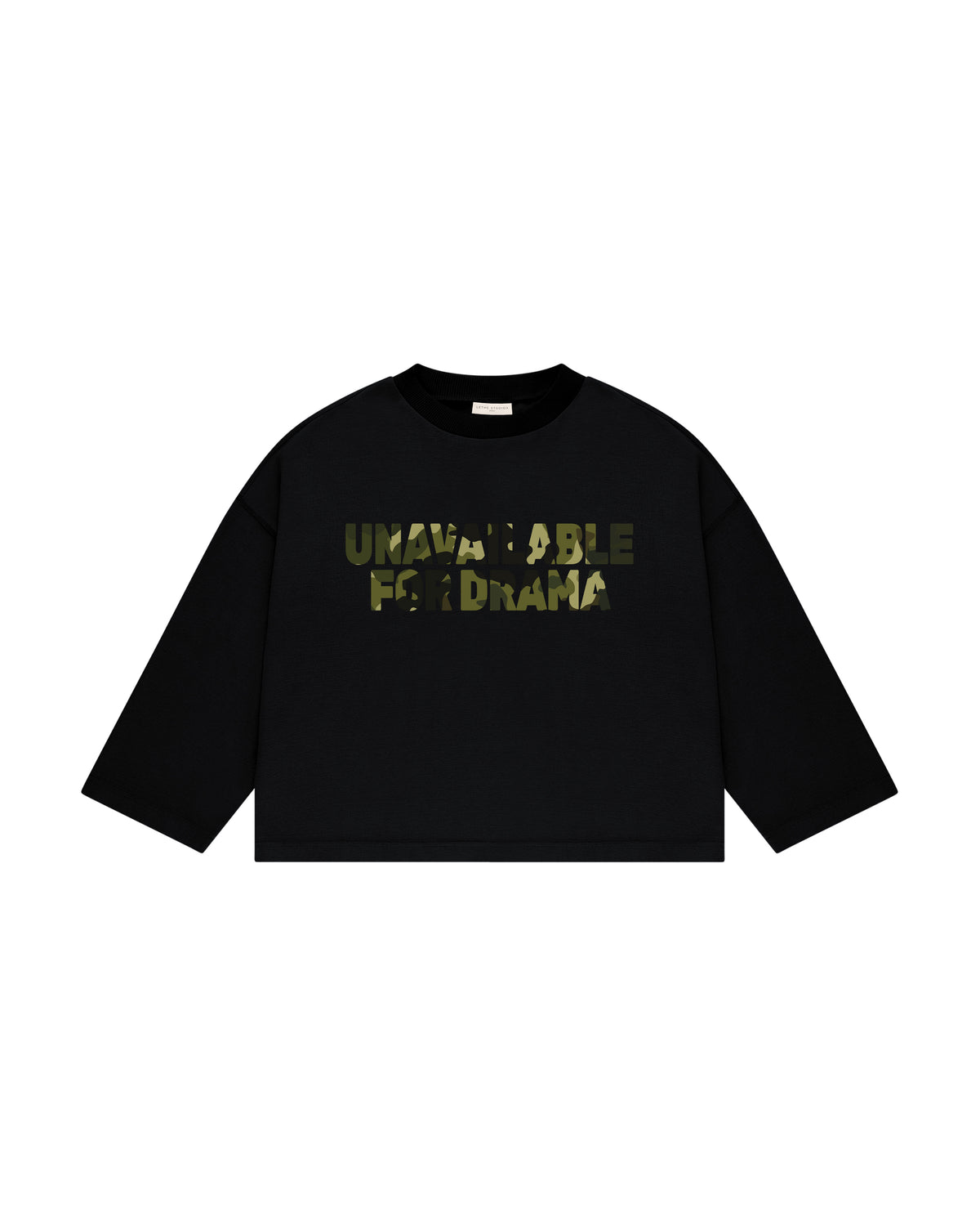 Unavailable Uzun Kollu T-Shirt - Siyah - Uzun Kollu T-Shirt - Lethe Studios