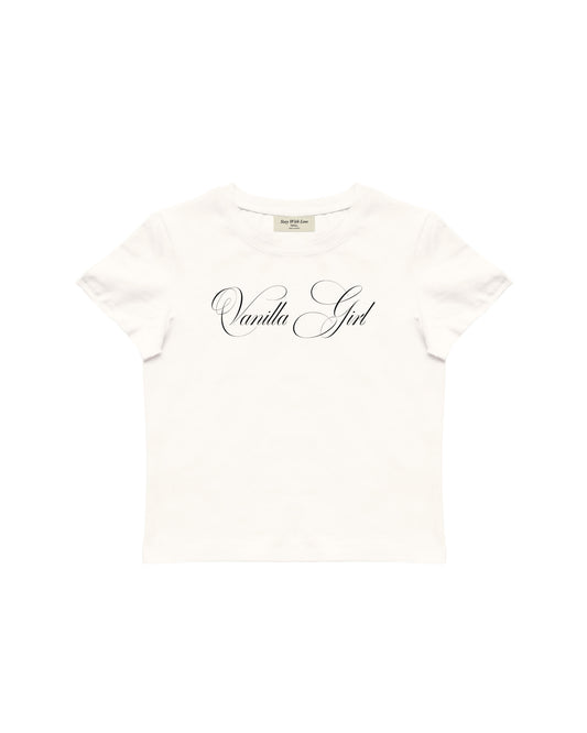 VANILLA GIRL BABY TEE