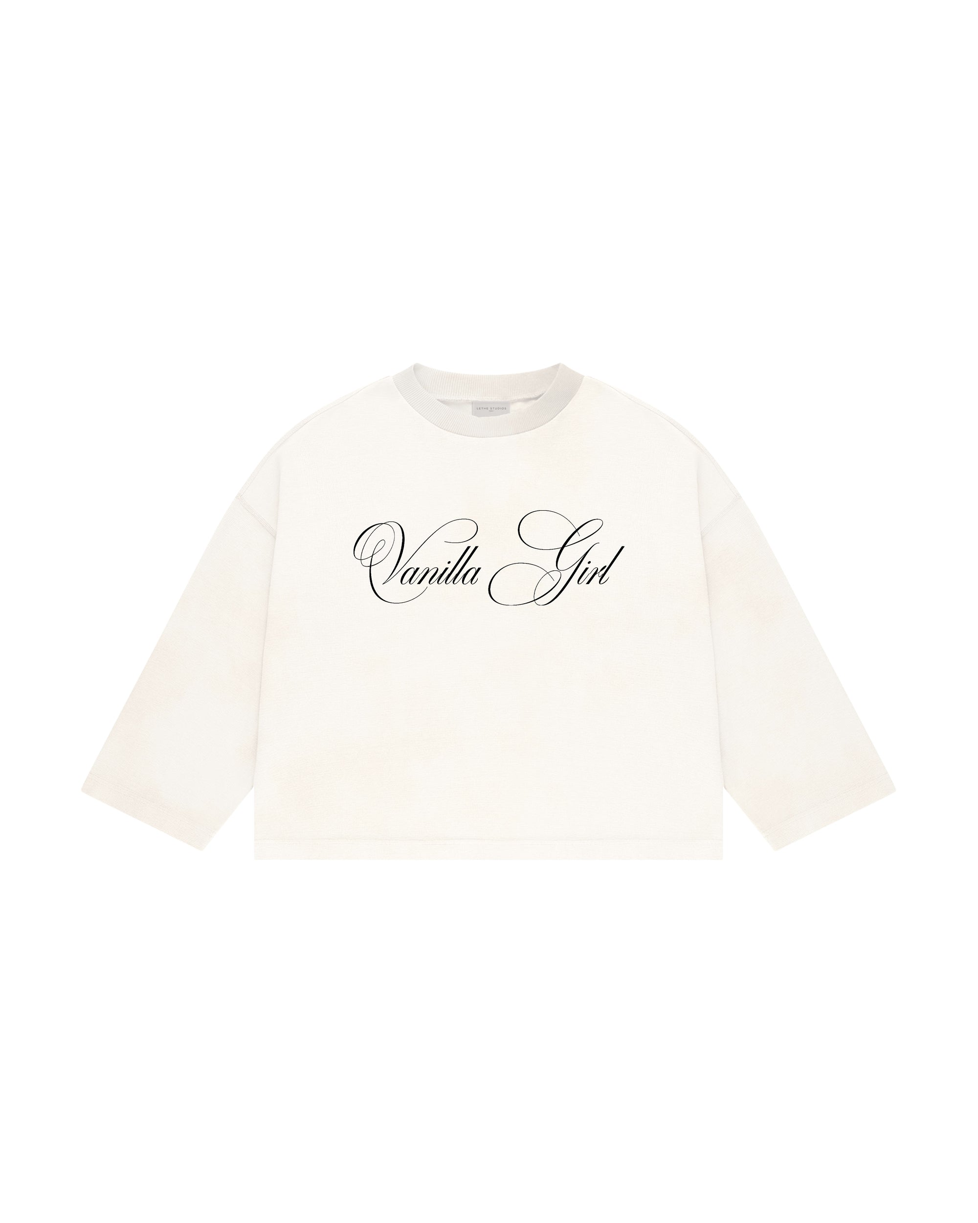 VANILLA GIRL UZUN KOLLU T-SHIRT