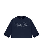 VANILLA GIRL UZUN KOLLU T-SHIRT