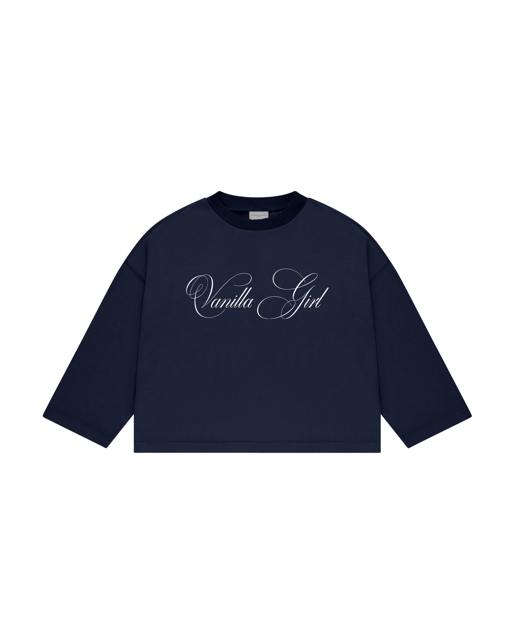 VANILLA GIRL UZUN KOLLU T-SHIRT