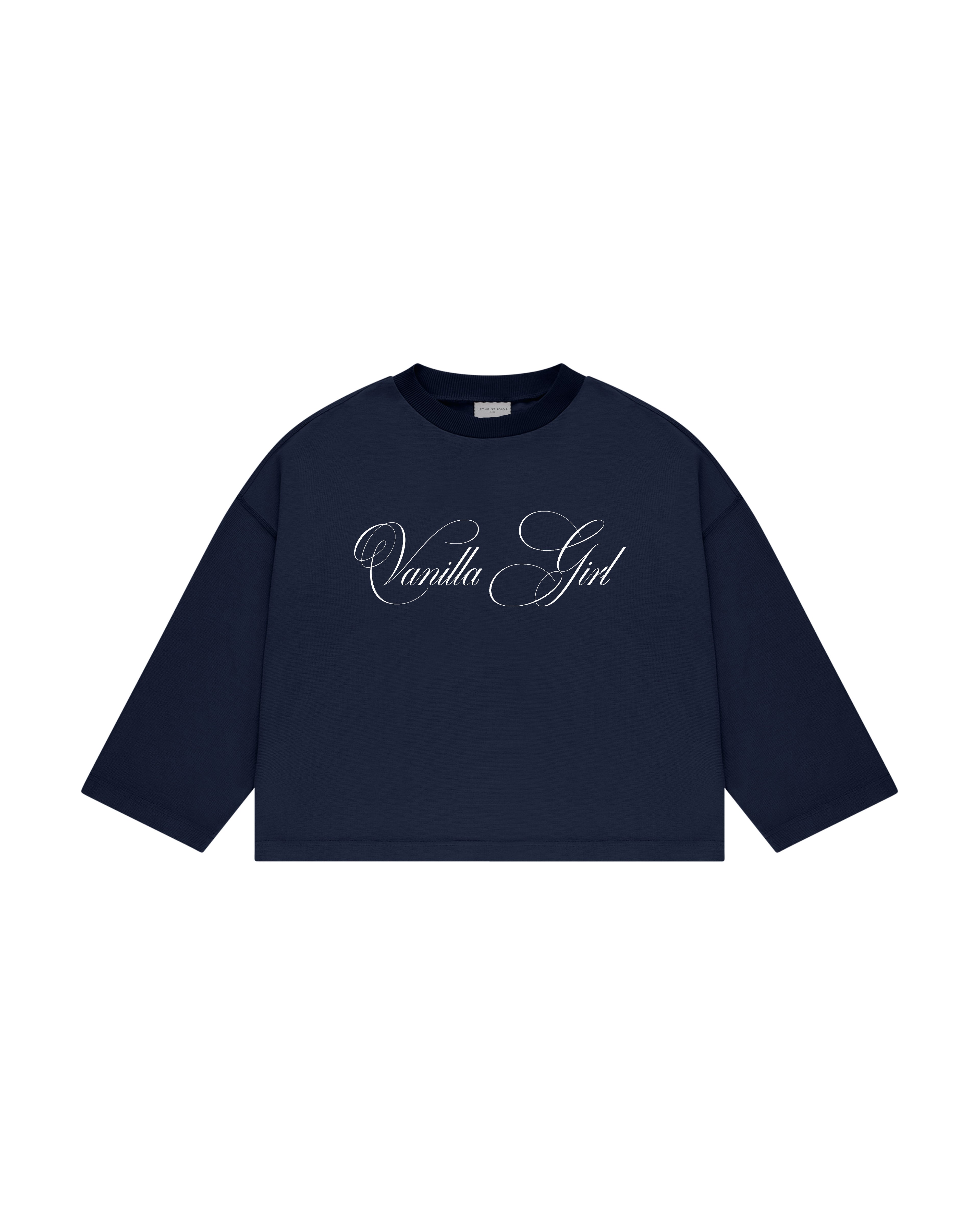 VANILLA GIRL UZUN KOLLU T-SHIRT