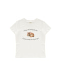 WILD AND FREE BABY TEE 004 - EKRU, MEDIUM