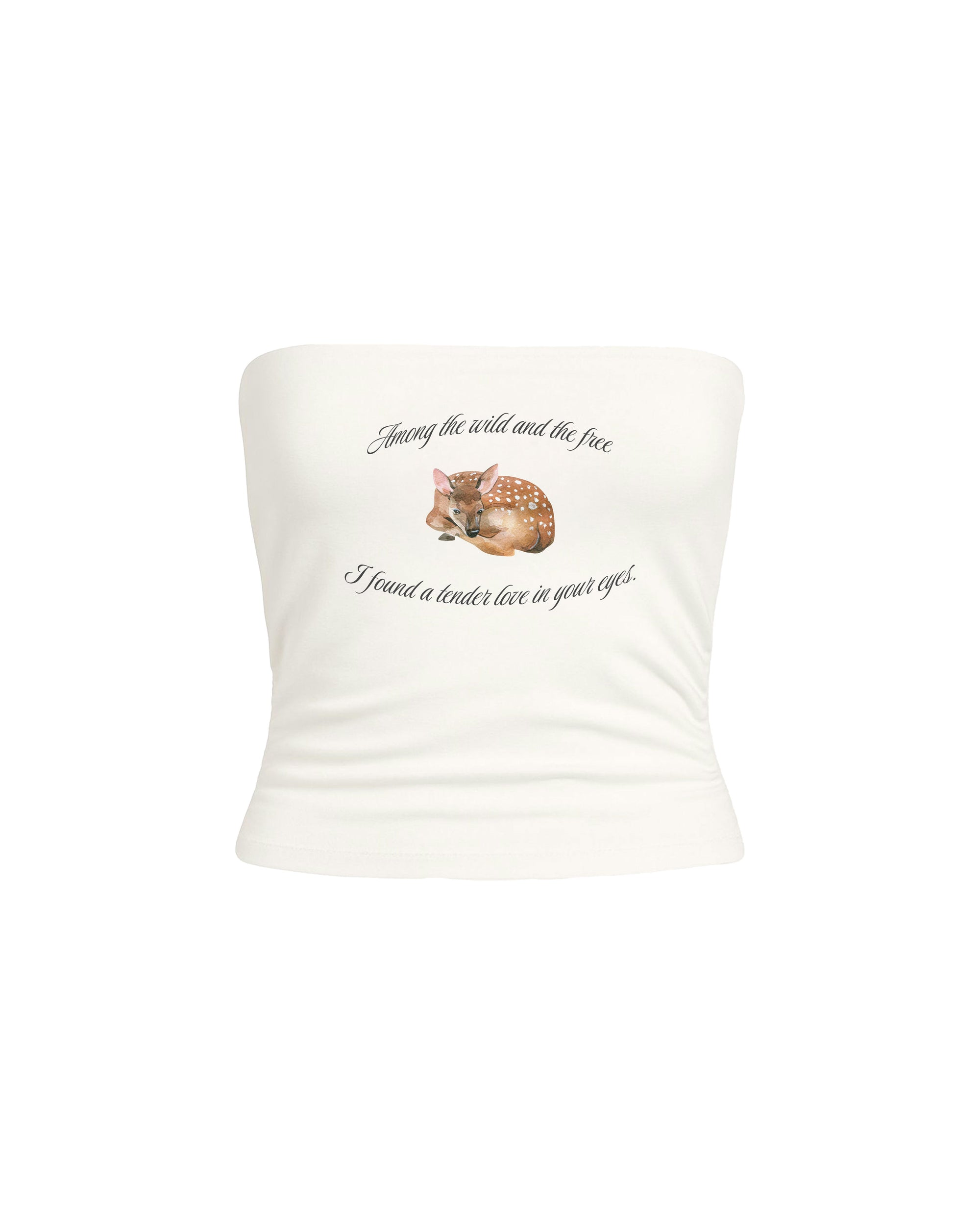 WILD & FREE TUBE TOP